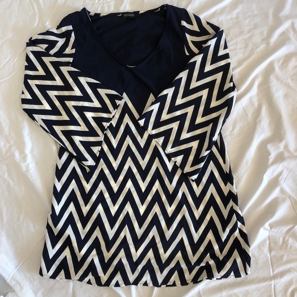 Love Culture blue and white dress (S)